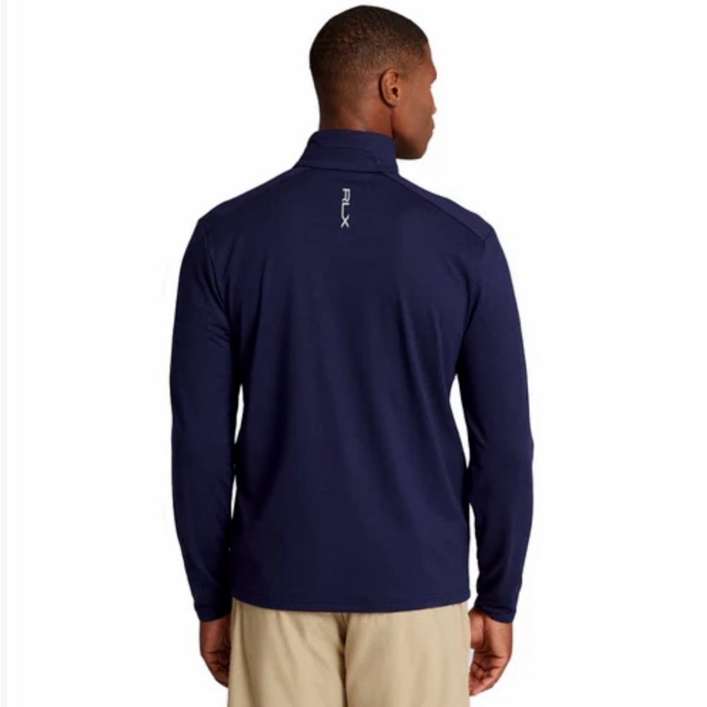 RLX Ralph Lauren Long Sleeve Tech Jersey 1/2 Zip Mens Pullover - Picture 7 of 7